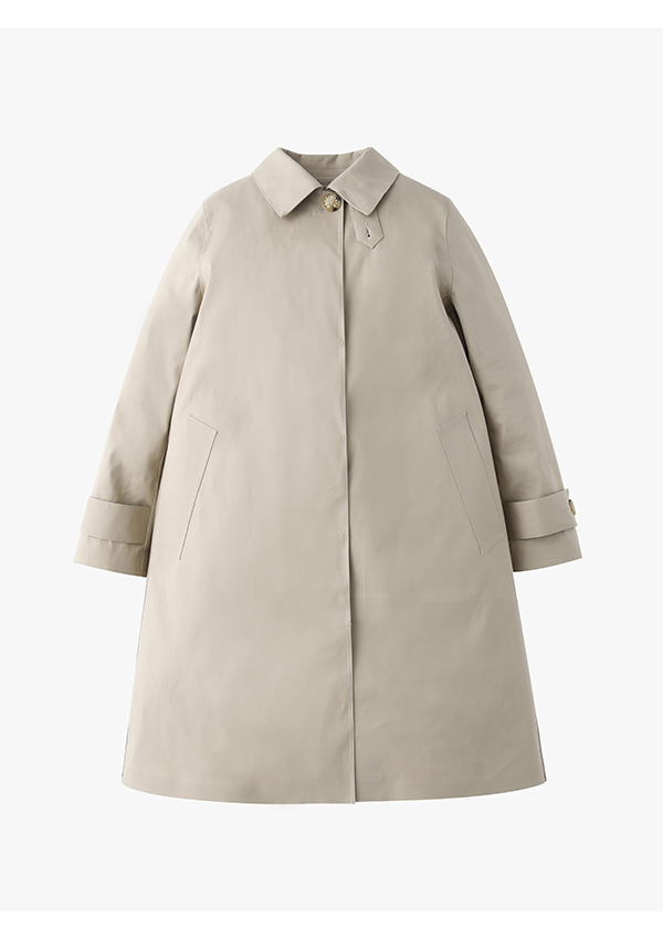 agnes b✕MACKINTOSH　ゴム引き　コート MACKINTOSH】【NEW DUNKELD】ゴム引きステンカラーコート(コート